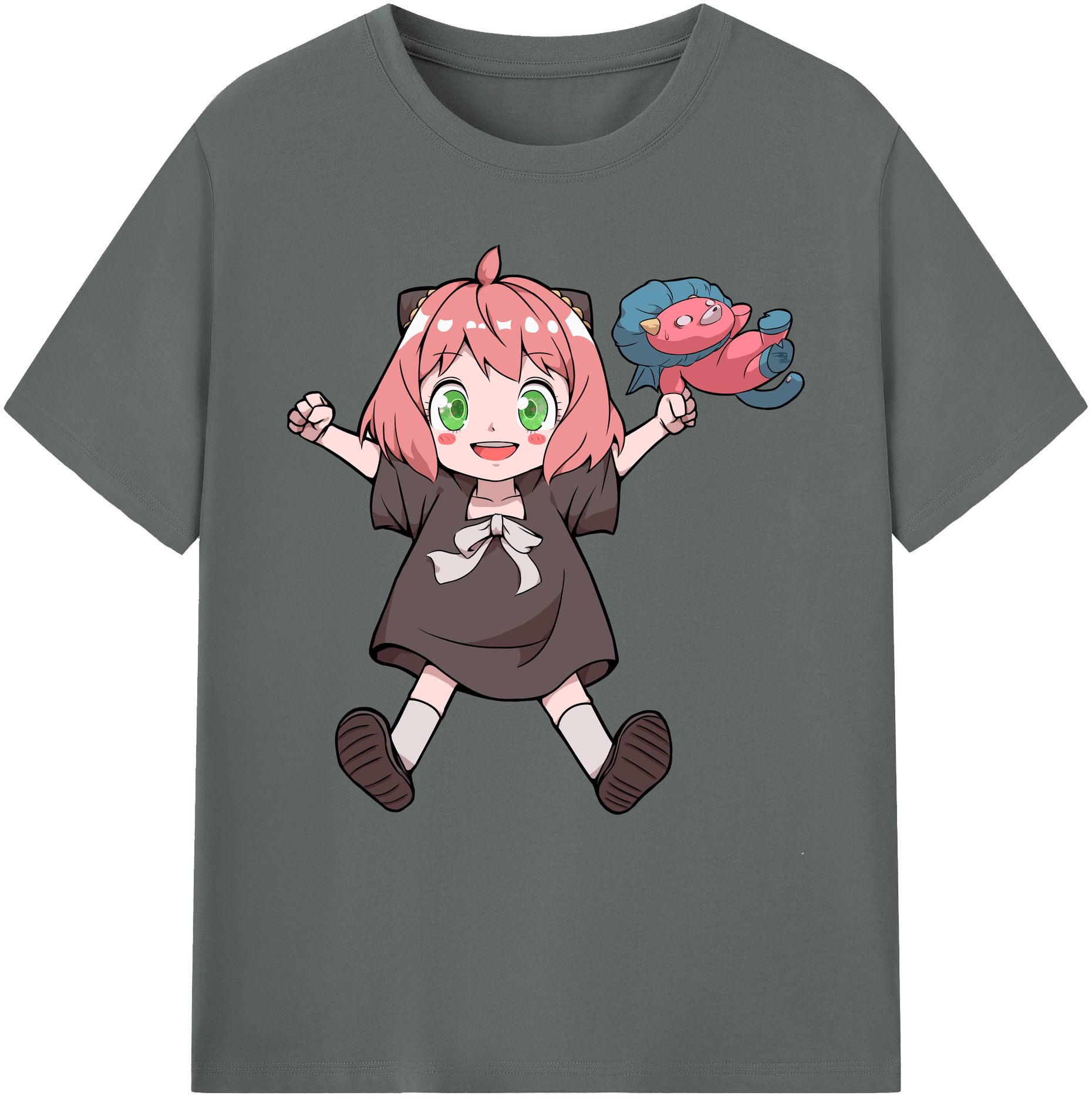 （画像用） SPY×FAMILY间谍家家酒 綿100％ メンズ半袖Tシャツ｜肌触りやわらか＆通気性